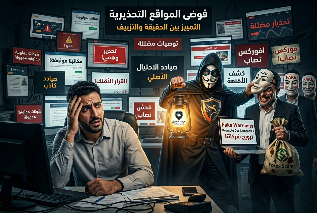 كيف تميّز بين مواقع التحذير الصادقة والمواقع الوهمية التي تقلّدها؟