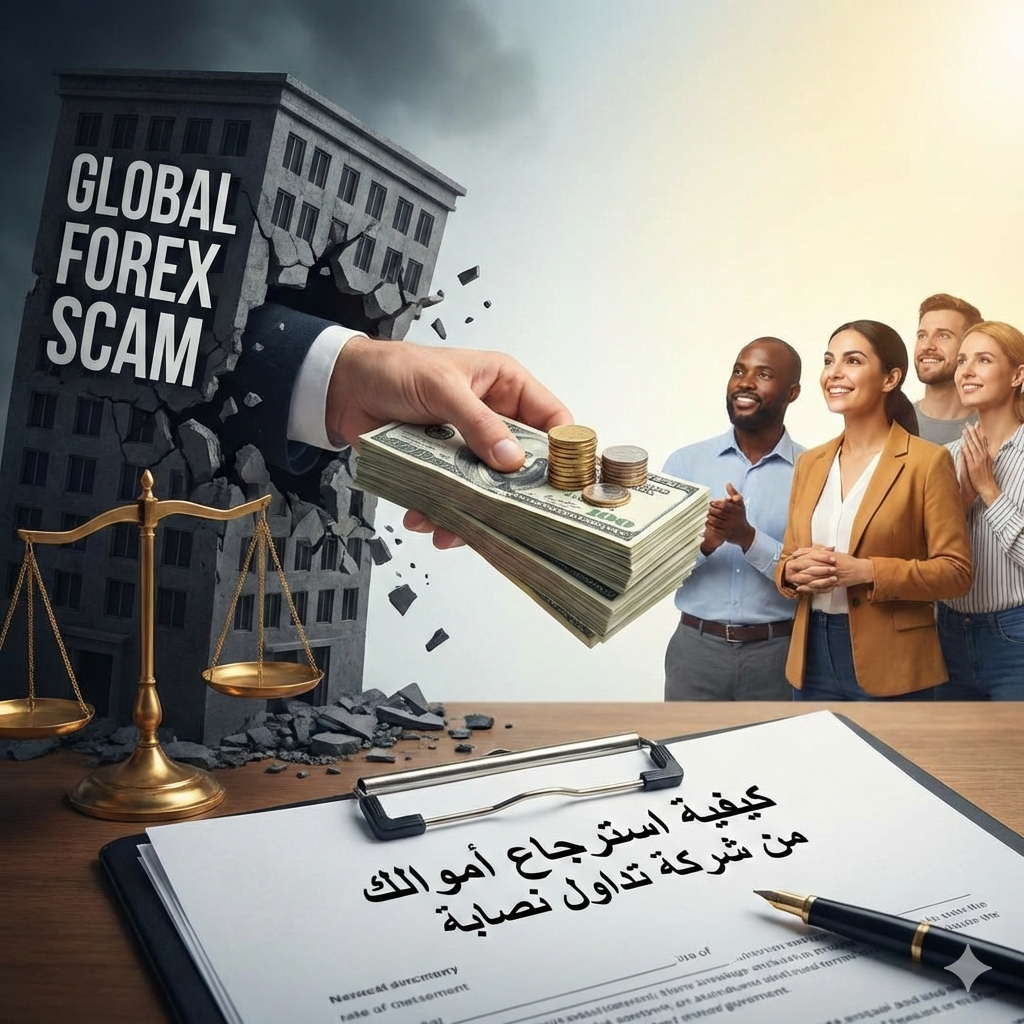 كيفية استرجاع أموالك من شركة تداول نصابة (دليل قانوني 2025)